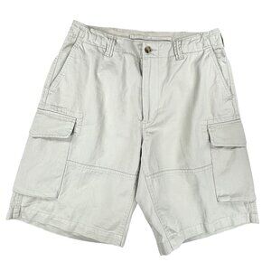 Polo Ralph Lauren Relaxed Fit Cargo Shorts Men's 30 Beige 100% Cotton